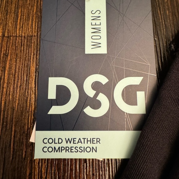 DSG Cold Weather Compression Leggings in Asphalt/Pure Black Size 2X - Picture 6 of 6